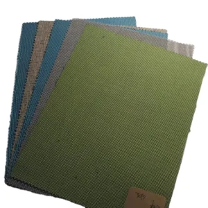 Custom Wallpaper Coated Fabric Mesh Fabric Textile Woven Pvc Plain Waterproof Style Outdoor