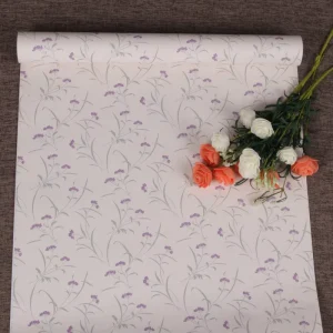 Customized Chinese Chinoise Flower Mural Peel and Stick Decor Film Adhesive Wall Paper Wallpaper