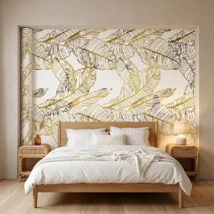 Customized Luxury Waterproof PVC Wallpaper Modern Design for Living Room Bedroom Decor