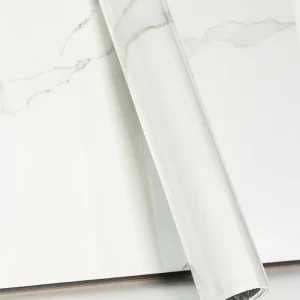 Customized Modern Marble Wallpaper with Self-Adhesive Silk Waterproof Home Decorations for Living Room Printed Wall Paper
