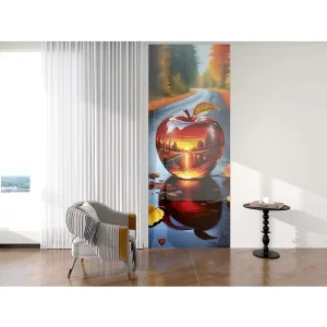 Customized Pattern Peel and Stick Wallpaper Self-Adhesive Wall Panels 1.2m*3m Waterproof Anti-Slip for Living Room TV Background