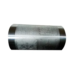 Customized Pattern Steel Tablecloth Embossing Roller Cylinder for Industrial Use Tissue Paper Tablecloth Making