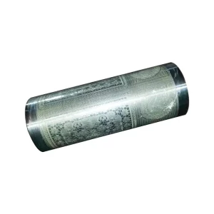 Customized Texture Embossing Roller for Wallpaper Paper Napkin Tablecloth High Precision Patterned Roller Manufacturer