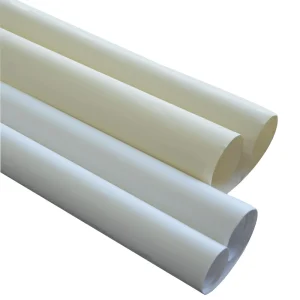 Customized White Wallpaper Double-Sided Peel & Stick Home Decor Recycled Paper with PE Coating for Printing