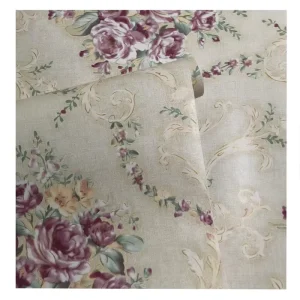 DIY Self adhesive Floral Texture Wallpaper Sticker for Living Room Adhesive Wall Waterproof Decorative Stickers