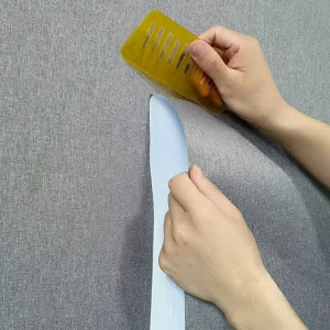 DIY Waterproof Mould Proof Anti static Peel and Stick Fabric Wallpaper for Bedroom Dining Mall Exterior Hospital Decoration