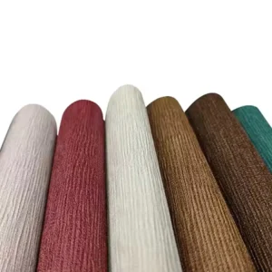 Decorative Canvas Wall Covering Vinyl Woven Fabric Wallpaper for Home Decor