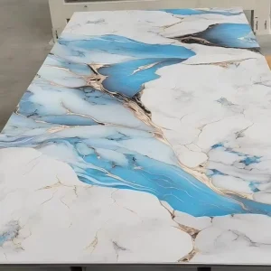 Decorative Interior High Glossy PVC Plastic Marble 3D UV Marble Sheet UV Boards Wall Panel Wallpapers Wall Panels