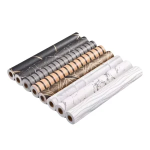 Decorative Self Adhesive PVC Film Wallpaper Rolls Modern Design Waterproof ECO Friendly Mould Proof Wall Sticker 3 Year Warranty