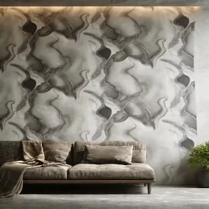 Deep Embossed Fabric Waterproof Wallpaper Rolls Peel & Stick Wall Stickers Self Adhesive Wallpaper