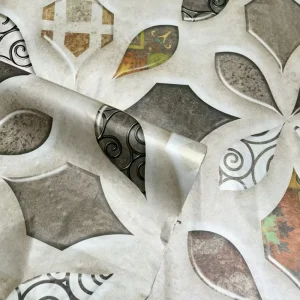 Design Modern 3D PVC Wallpaper Self Adhesive Decoration Waterproof for Living Room Hotel
