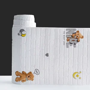 Design Panel Cute Children’s Wallpaper Foam Decorations 3D Textured Wall Panels