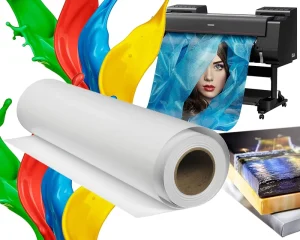 Digital Printing Canvas Rolls Inkjet Printable Fabric for Wallpaper or Mural or Decorative Painting
