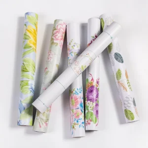 Diy Friendly Peel and Stick PVC Wallpaper Waterproof Self Adhesive Wall Paper for Bedroom Living Room Interior Decoration
