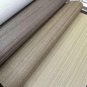 Durable Vinyl Wallpaper Custom Fireproof Moisture-Proof Commercial Wallcovering for Apartments Dining Easy Anti-Slip