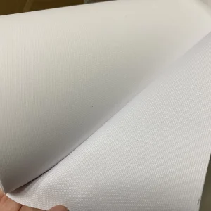 Durable Water Solvent Art Decorative Wall Covering Plain Fabric