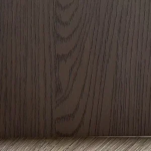 ENF Grade Dark Brown Wenge Wood PVC Panel Embossed Wood Grain with Tactile Texture for Modern Minimalist Industrial Styles