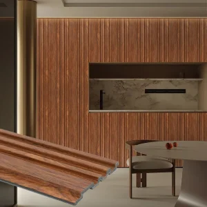 Easy Install Waterproof 2.9m Length Can Be Customized 3D PS Wall Panel For Background Wall