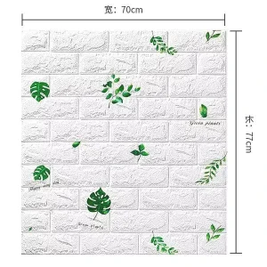Eco Friendly 3D Printing Kids Cartoon Wallpaper Foam Wall Stickers Wallpaper for Living Room