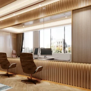 Eco Friendly Modern Waterproof Wall Panel Board with Bamboo Charcoal for Hospital Hotel Exterior Use