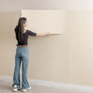 Eco Friendly PVC Soft Stone Wall Paper Peel and Stick Easy Clean Oil Resistant for Cafe Restaurant Commercial Decor