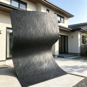 Eco friendly Flexible Soft Stone Interior Wall Panels Bendable for Modern Living Room and Floor Background Decoration