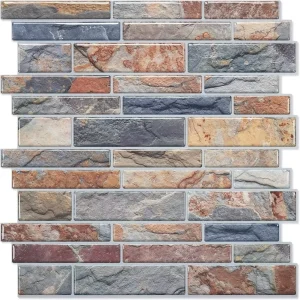 Eco friendly Home Decoration Peel and Stick Green 3D Subway Tile Self Adhesive Wall Tiles Stickers Backsplash for Kitchen