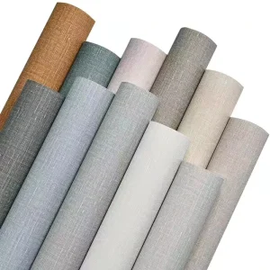 Eco friendly Materials Moistureproof Fabric Wallpaper