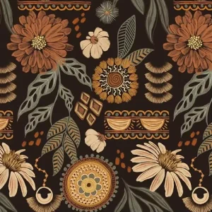 Eco friendly Natural Cork Wallpaper Plastic Plant Pattern Moisture proof Flame retardant Wall Covering For Interior Decor