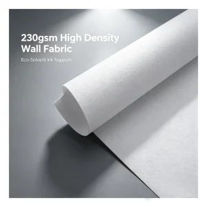 Eco solvent Non woven Wall Covering Roll 230gsm High End Wall Covering for Home Interiors & Commercial Decor
