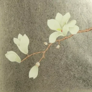 Elegant Floral Non Woven Hand Made Chinese Wallpaper