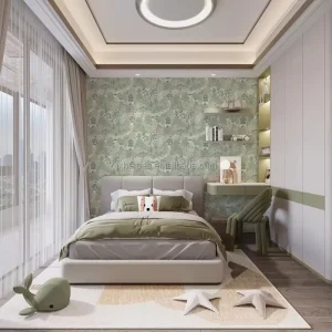 Elegant Fresh Small Forest Pattern Living Room Bedroom Wall Paper 3D Home Decoration Mural Wallpaper
