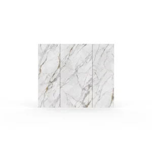 Elegant White Marble Subtle Gold Gray Streaks Self-adhesive PVC Wallpaper Easy Peel Stick Installation High-end
