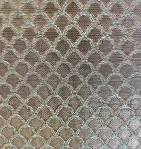 Embossed Oval Jacquard Stainless Steel Wire Plain Weave Wallcovering Custom Textured Fireproof Waterproof Peel For Screen