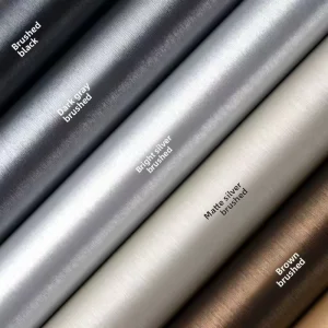 Embossed PVC Peel Stick Decorative Film Sticker for Oilproof Kitchen Cabinets and Furniture