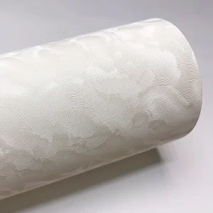 Embossed Texture PVC Digital Printable Wallpaper Whirl Texture Wallpaper Compatible With Eco-solvent UV Ink And Latex
