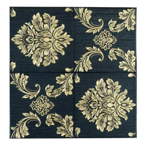 Embossed Wall Sticker Self Adhesive 3D Wallpaper