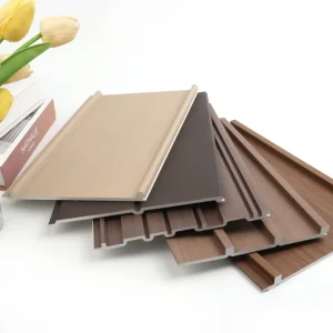European Hotel Interior WPC Wall Panel Waterproof Decorative Wood Composite Wall Cladding Commercial Household Wall Covering