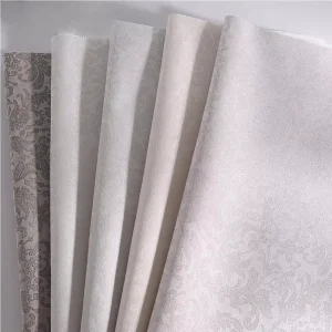 European Style Floral Jacquard Textured Thickened Seamless Waterproof Anti static Mildew Proof Sound absorbing Hotel