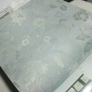 European Style Floral Wallpaper Home Wall Decoration 3D Fine Carving Texture High Quality Non Woven Textured Fabric Wallpaper