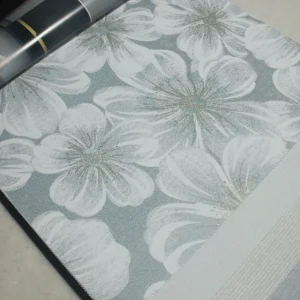 European Style Floral Wallpaper Home Wall Decoration 3D Fine Carving Texture Non Woven Wallpaper