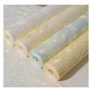 European Style Non woven Wallpaper Luxury Home Wallcovering 3D Relief Wallpaper