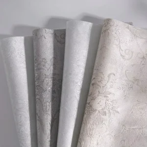 European Textured Waterproof Eco-Friendly Wall Decoration Anti-Static for Living Room Bedroom & Hall Hotel & Apartment Use