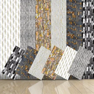 FONJUE Modern Floral Self Adhesive Wallpaper Peel and Stick Waterproof Removable Wall Covering for Bedroom Living Room Kitchen