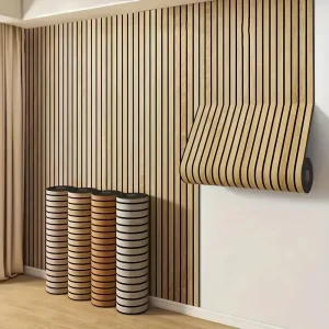 FONJUE Stick Wallpaper Rolls 3D Home Decoration Wall Paper Self Adhesive Wallpaper for Wall Shop Textured Mural Luxury PVC