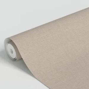 Fabric Backed PVC Wallpaper Self Adhesive Textured Peel and Stick Wall Sticker Hotel Grade Waterproof Wall Covering