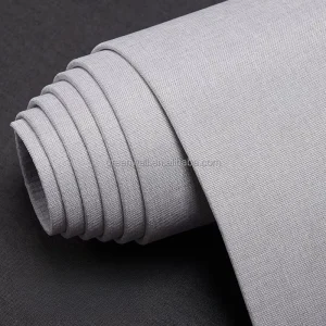 Fabric Backed Wallpaper Non Woven Rolls Peel & Stick Textile Wallcovering