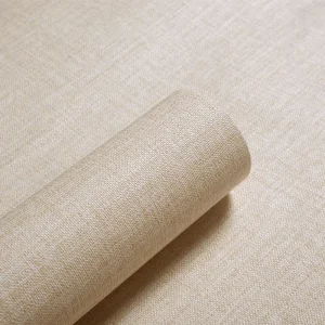 Fabric Design Furnituret Wrap PVC Self Adhesive Sticker Vinyl PVC Film Warm Design Wallpaper for Kid’s Room