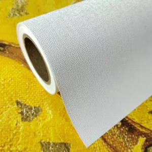 Fabric Non woven Backed Vinyl Wallcoverings Suppliers Commercial Blank Wall Coverings for Printing