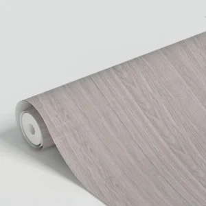 Fabric Peel and Stick Wallpaper Self-Adhesive Wood Grain Wall Sticker Removable Wall Paper Embossed Textured Decoration Paper